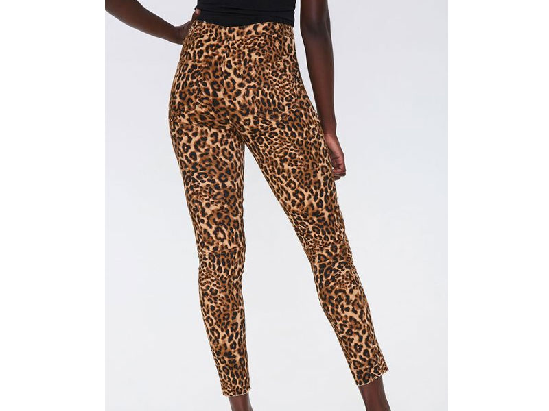 Women's Leopard Print Skinny Jeans