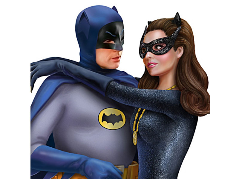 Batman And CatWoman Forever Yours Sculpture