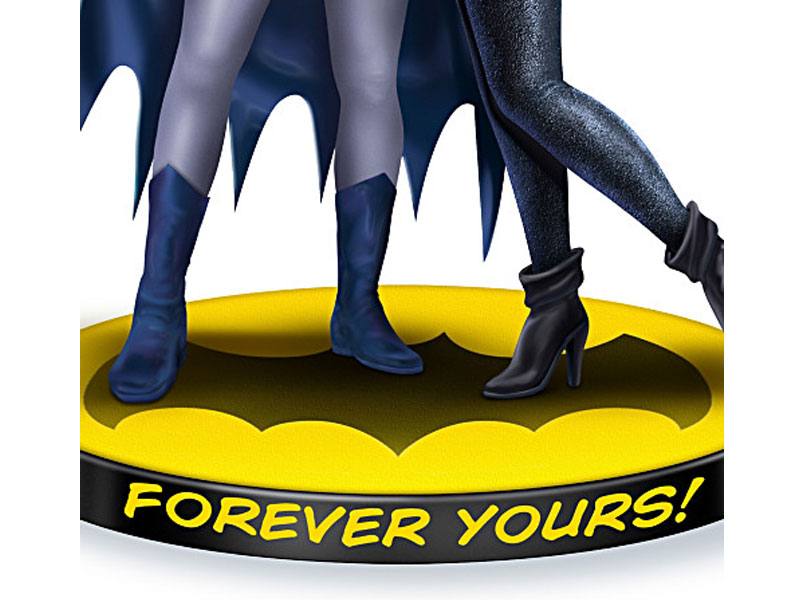 Batman And CatWoman Forever Yours Sculpture