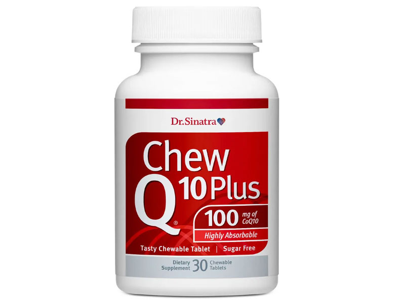 Dr. Stephen Sinatra ChewQ 10 Plus