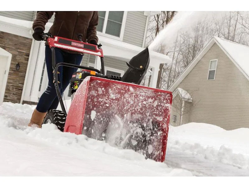 Craftsman SB410 24-in 208-cc Two-Stage Self-Propelled Gas Snow Blower With Push