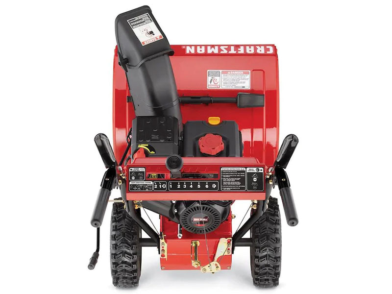 Craftsman SB410 24-in 208-cc Two-Stage Self-Propelled Gas Snow Blower With Push