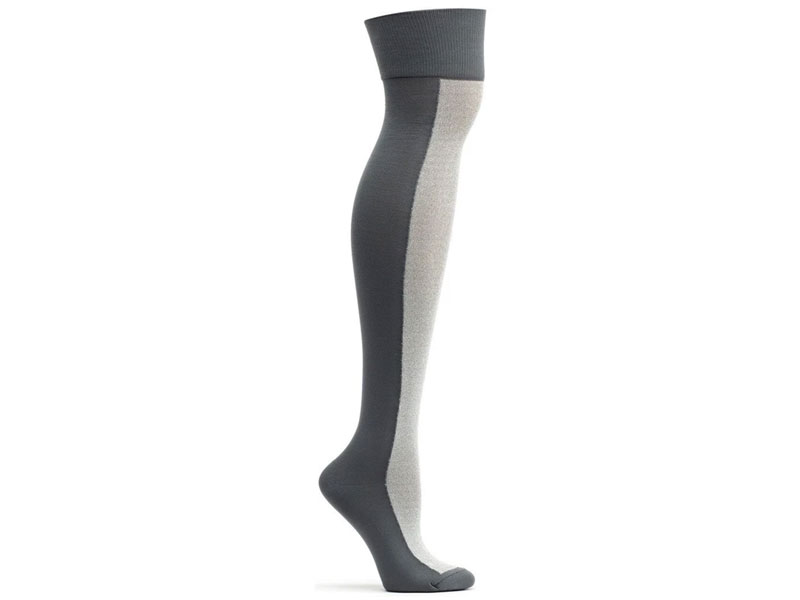Ozone Lurex Racer Over the Knee Sock For Men And Women