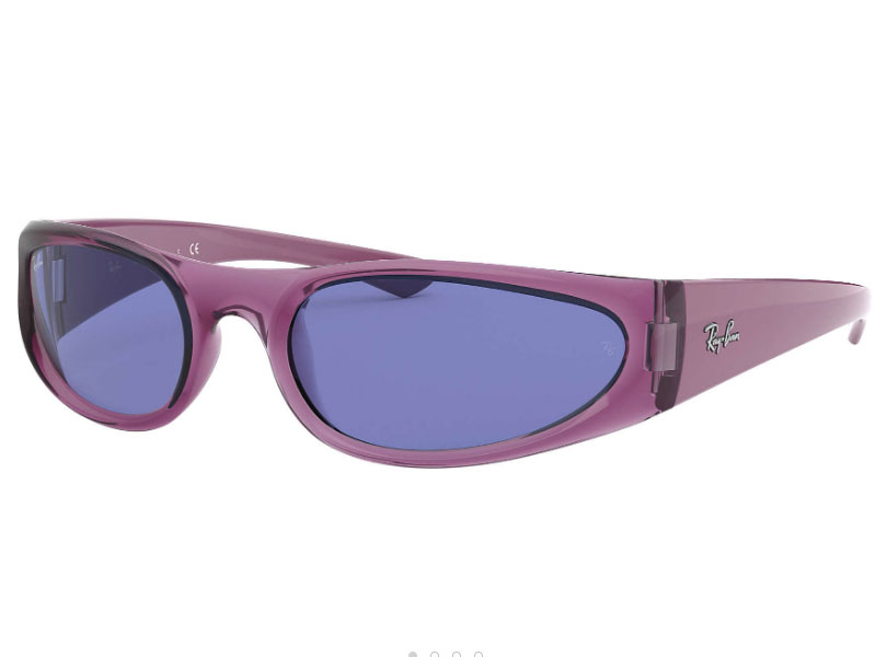 Ray-Ban Sunglasses Transparent Violet For Men & Women