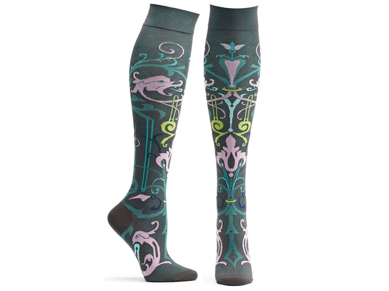 Secret Garden Knee High Sock For Women