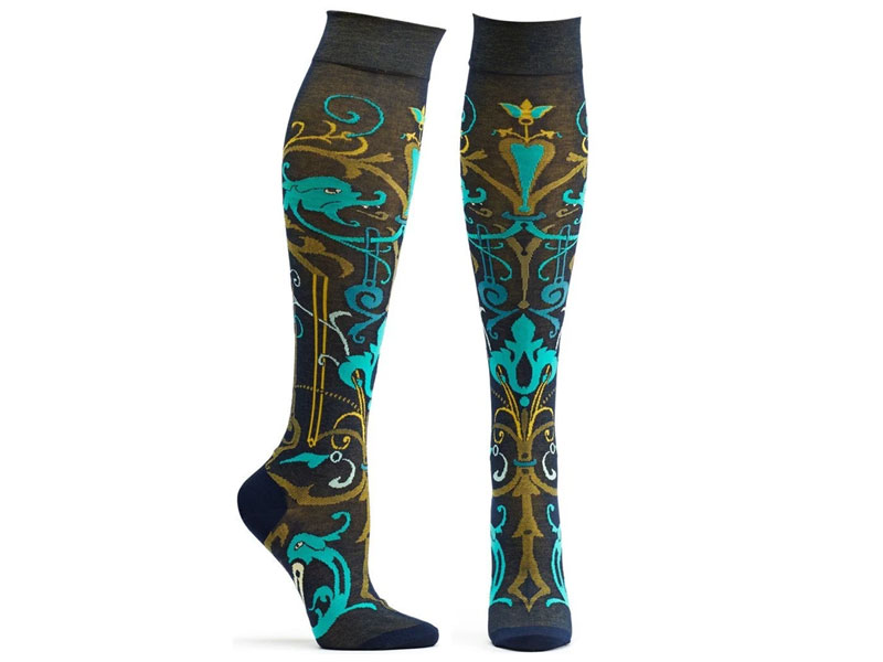 Secret Garden Knee High Sock For Women