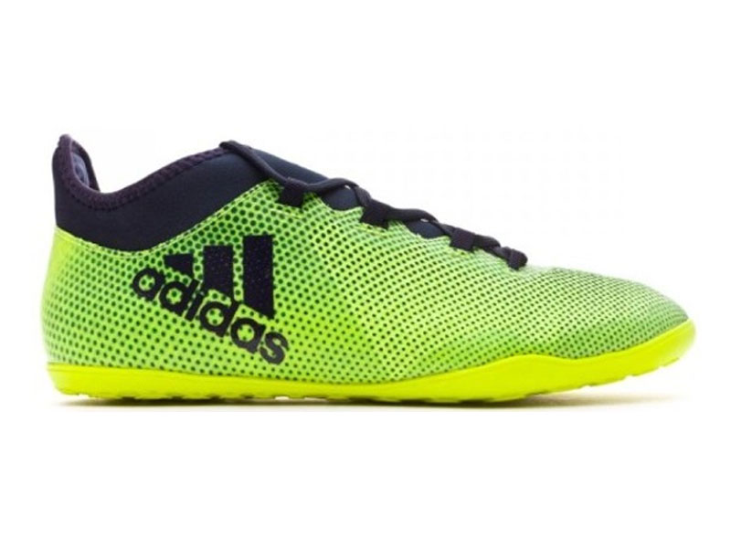 Adidas Solar Yellow Legend Ink Solar Yellow Youth Indoor Soccer Shoe