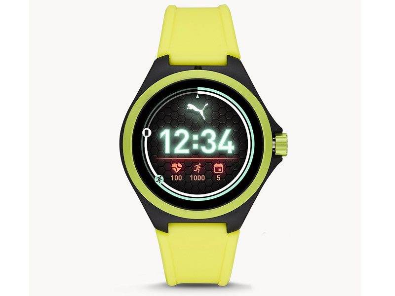 Puma Smartwatch Neon Yellow Silicone