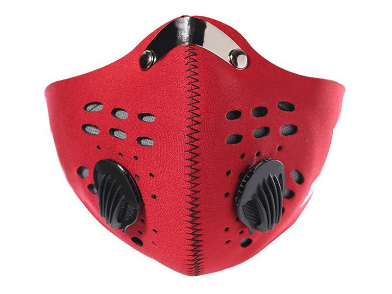Red Respirator Protection Filter Reusable Face Mask