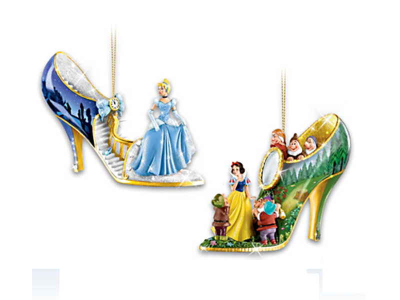 Disney Characters Shoe Ornament Collection