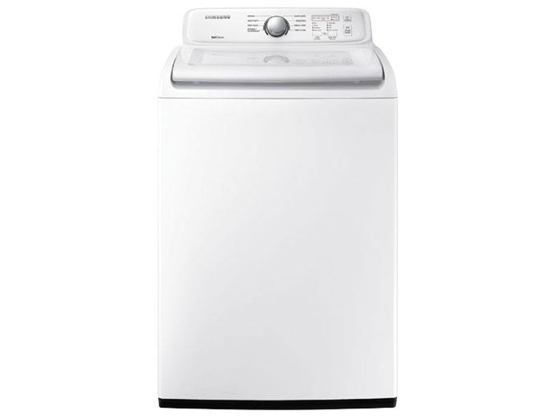 Samsung 4.5 CuFt Top Load Washer With 7.2 CuFt Front Load Electric Dryer