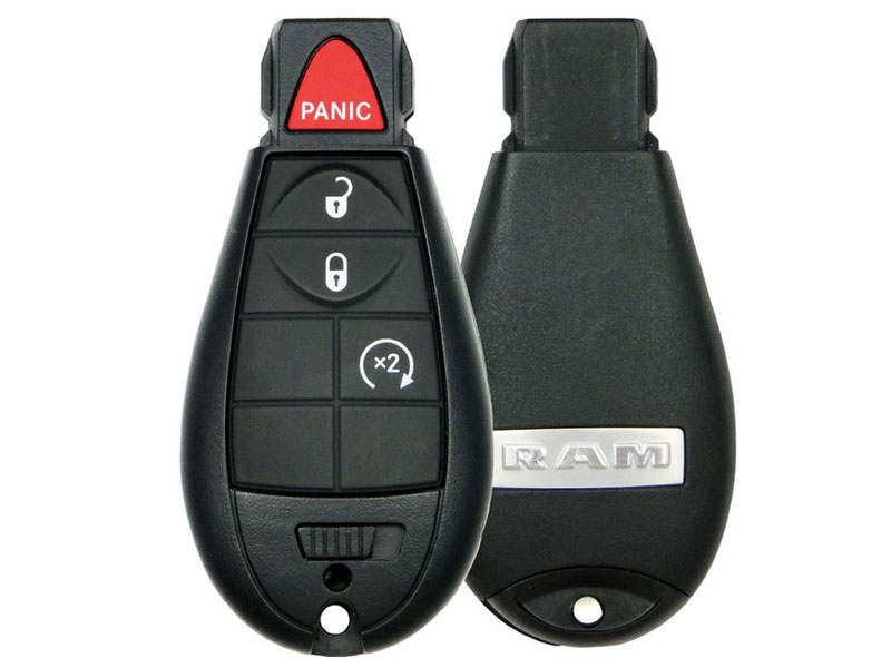 2014 Dodge Ram Truck Remote Key Fobik w/ Engine Start