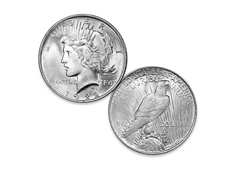 The Complete Morgan And Peace Silver Dollar Coin Collection