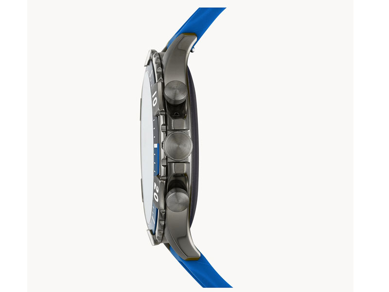Fossil Refurbished Gen 5 Smartwatch Garrett HR Blue Silicone