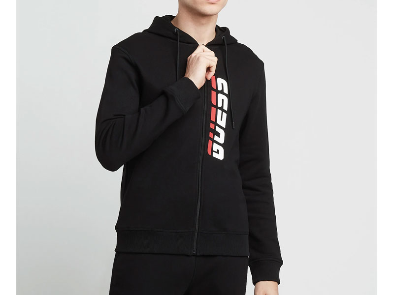 Guess Guess Full Zip Hoodie For Men