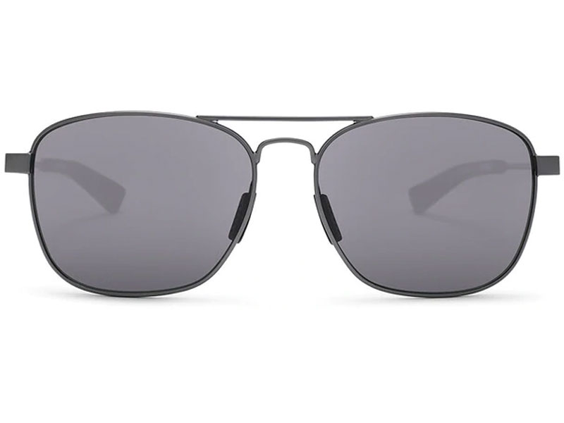 Under Armour Rally Storm Sunglasses With Satin Gunmetal Frame And Polarized Gray