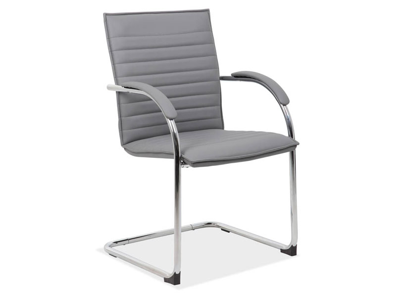 Sled Base Guest Chair with Chrome Frame By Office Source