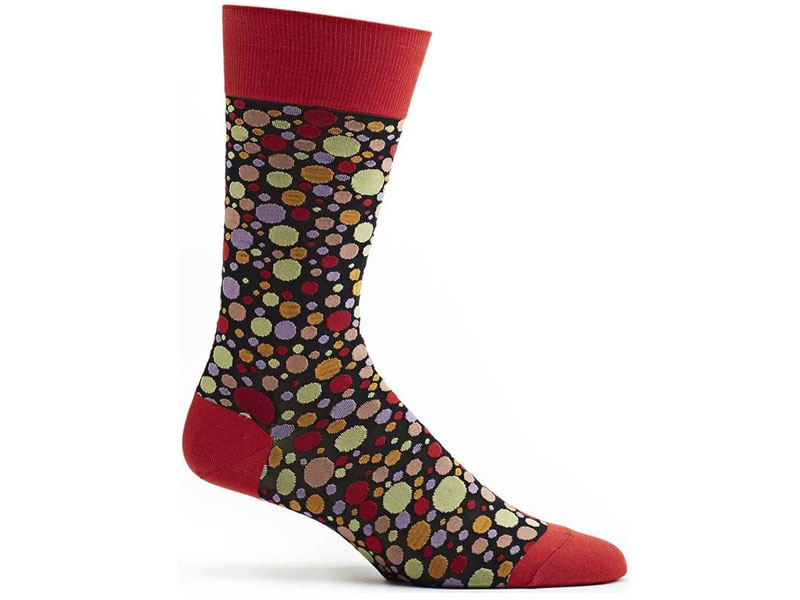 Dipped Dots Sock For Women