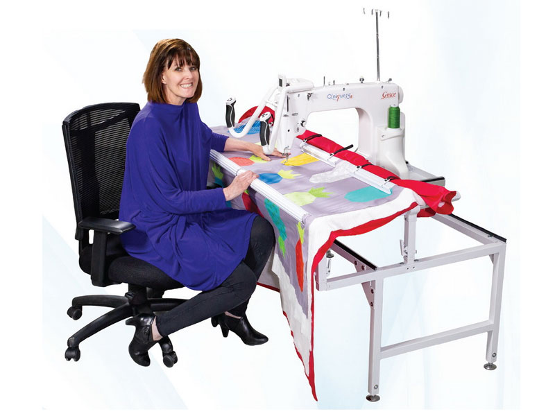 Grace Q-Zone Hoop Quilting Frame Works with Most Any Domestic Machine