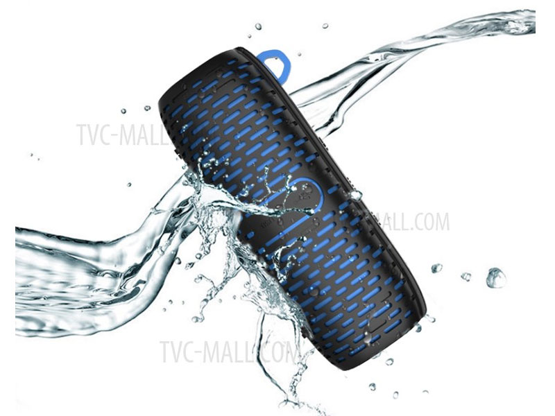 Aux-in Outdoors Waterproof Mega Bass Wireless Bluetooth 4.1 Speaker Support