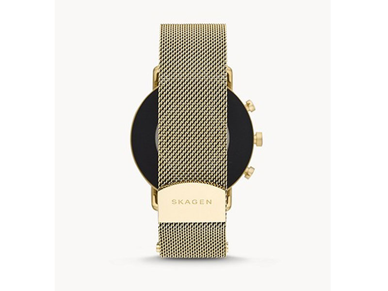 Skagen Denmark Smartwatch Falster 2 Gold-Tone Mesh