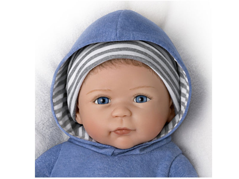 Linda Murray Caleb Lifelike Silicone Baby Boy Doll