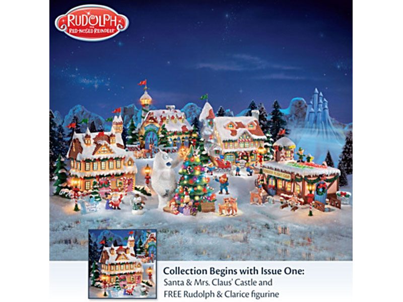 Rudolph The Red Nosed Reindeer Holiday Village Collection