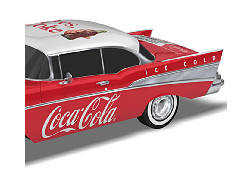 Coca Cola Refreshingly Classic 1957 Bel Air Sculpture