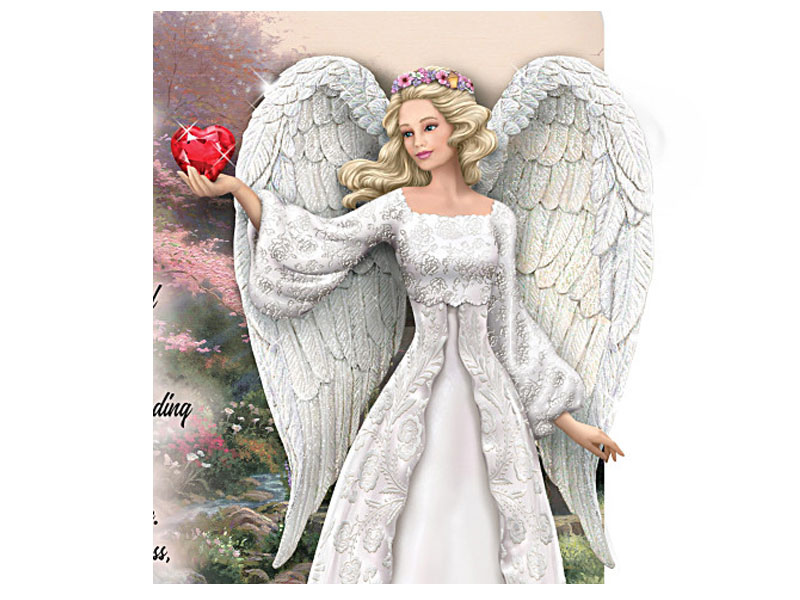 Angel Honors Caregivers With Thomas Kinkade Art And Prayer