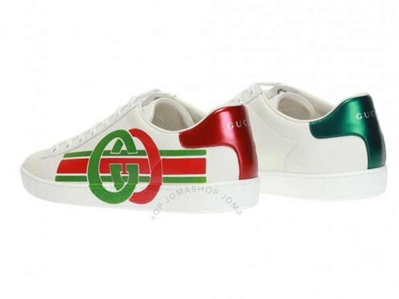 Gucci Ladies Interlocking G Ace Sneakers