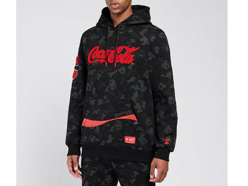 LRG Coca Cola Reflective Pullover Hoodie For Men