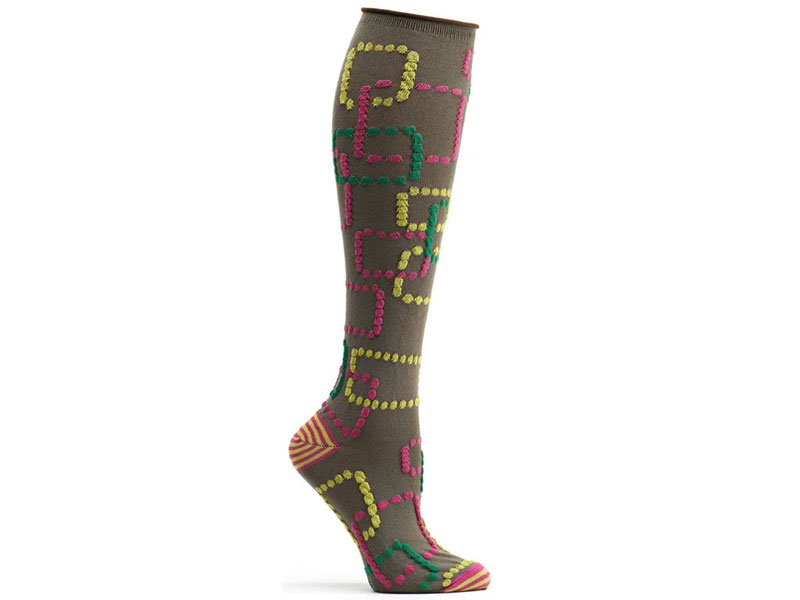 Ozone Retro Gaming Knee High Sock For Women