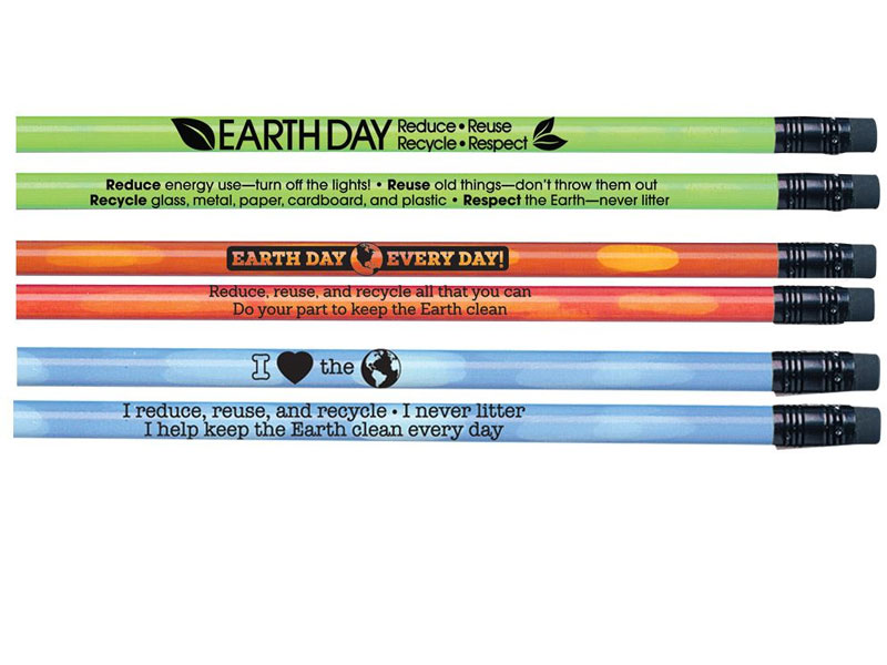 Earth Day Heat-Sensitive 90-Pencil Assortment Pack