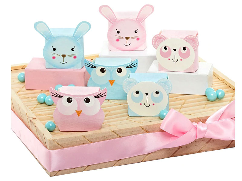 Animal Face Favor Boxes