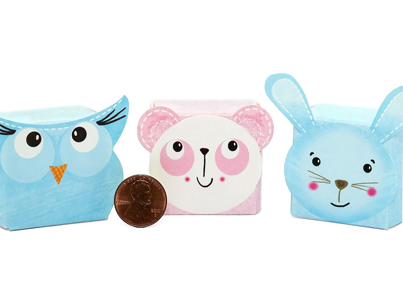 Animal Face Favor Boxes