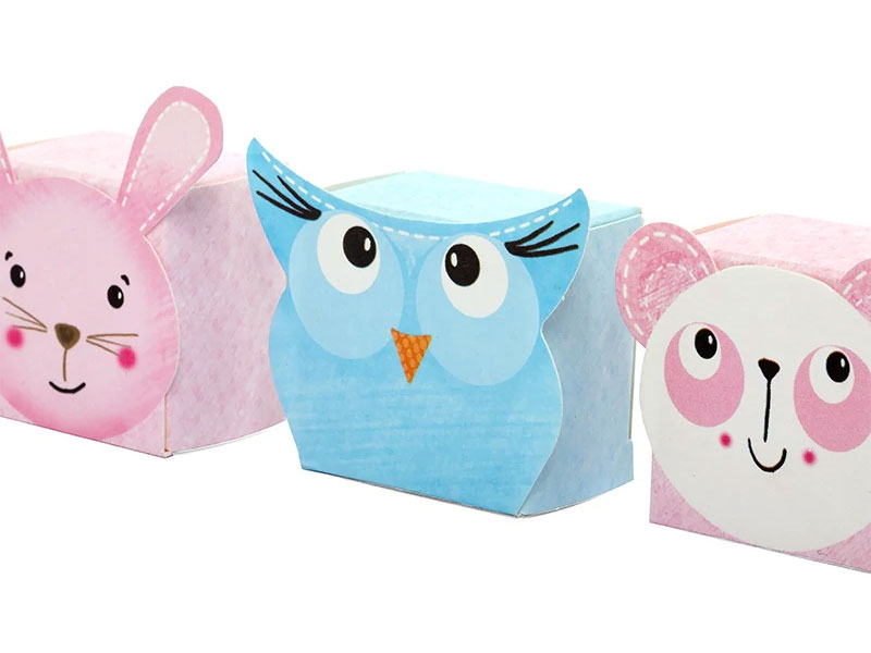 Animal Face Favor Boxes