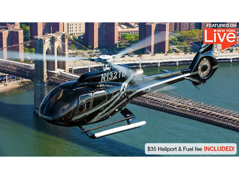 Helicopter Tour New York City 20 Minutes Tour Package