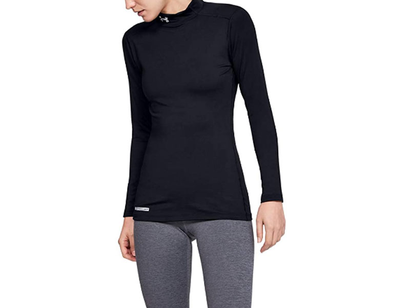 Under Armour Women's ColdGear Authentics Compression Mock