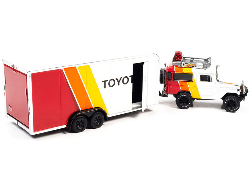 1980 Toyota Land Cruiser Model Car By Johnny Lightning