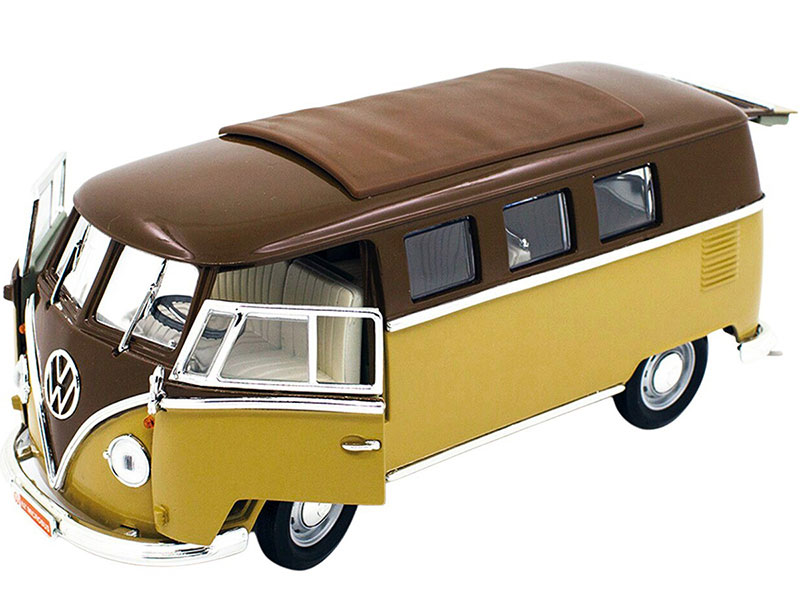 1962 Volkswagen Microbus Dark Brown Model By Road Signature