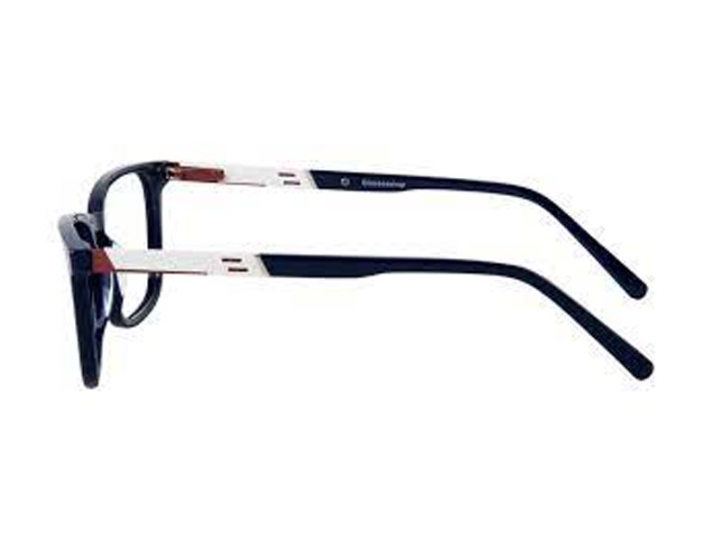 Clarence Rectangle Blue Eyeglasses For Men