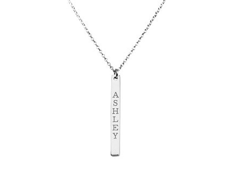 Women's Vertical Bar Pendant