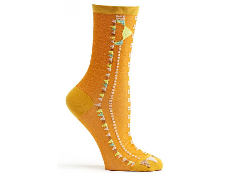 Ozone Shimmery Toes Socks For Women