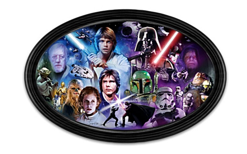 Star Wars Masters Of The Force Framed Collectible Edition