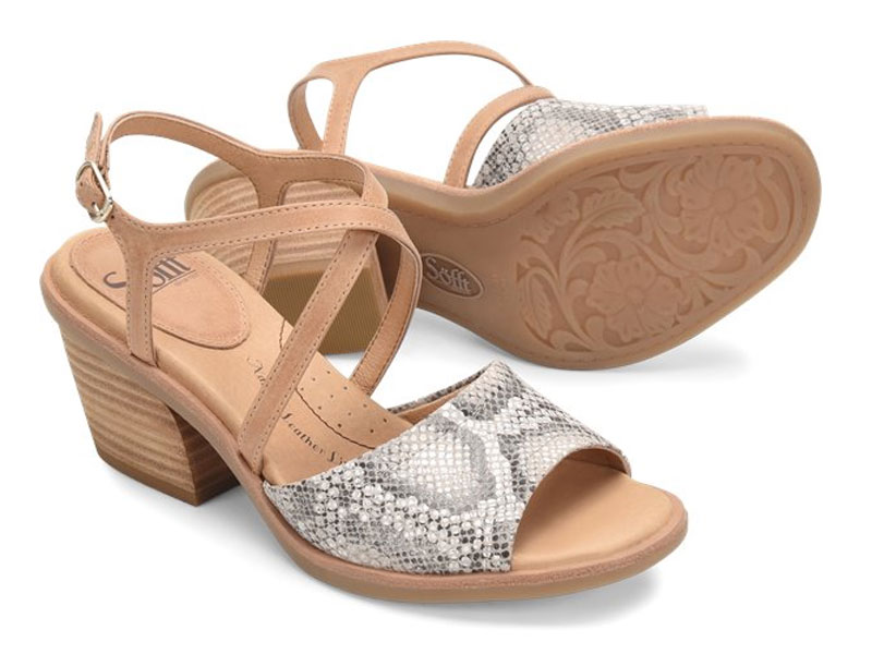 Women's Sofft Piara Nude Rosewater Sandals