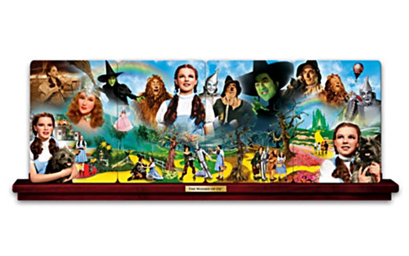 The Wizard Of OZ Panorama Porcelain Plate Collection