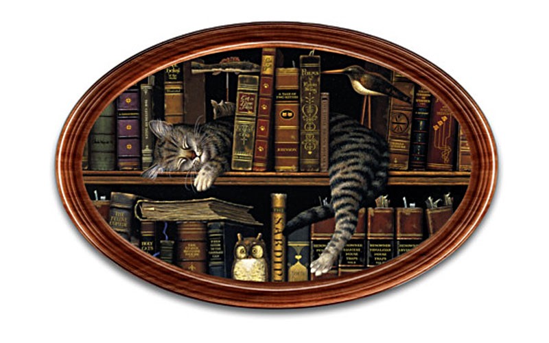 Charles Wysocki Classic Tails Personalized Collector Plate