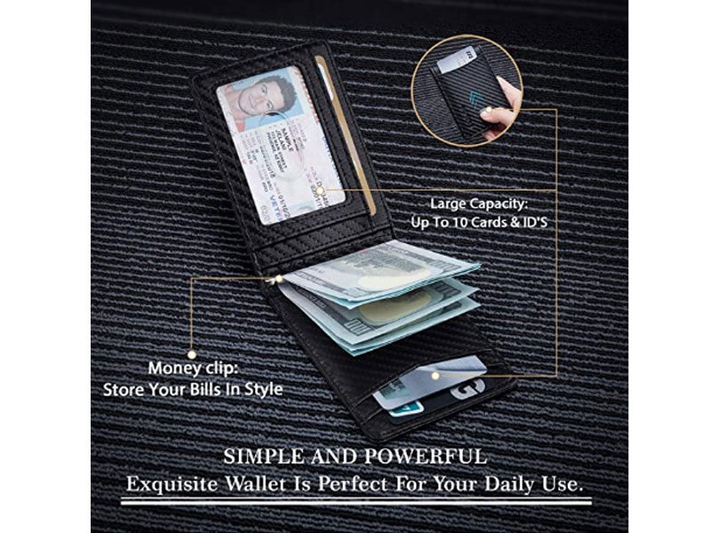Runbox Minimalist Slim Wallet For Men