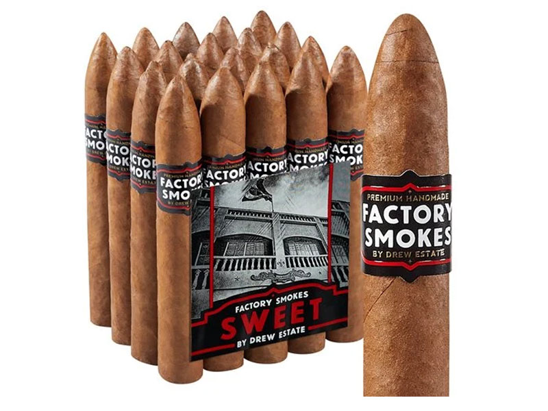 Drew Estate Factory Smokes Belicoso Habano Sweet