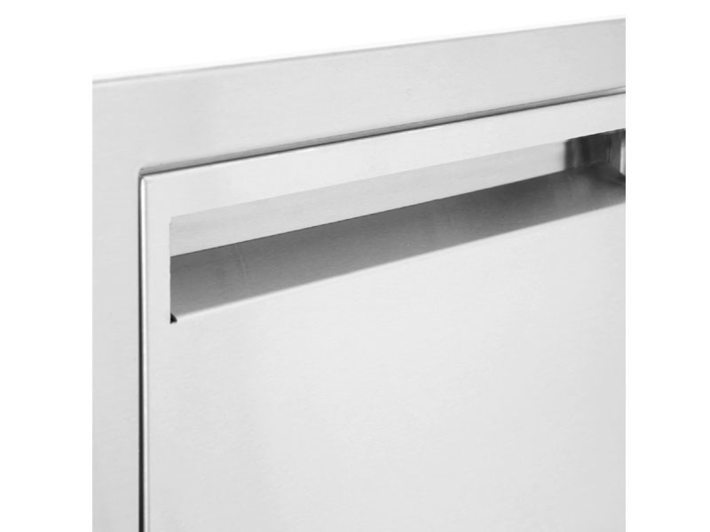 BBQGuys Aspen Series 36-Inch Stainless Steel Left-Hinged Access Door